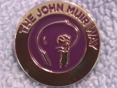 John Muir Way Pin Badge