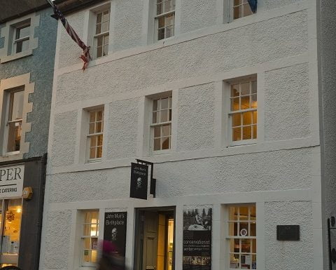 john muir's birthplace dusk