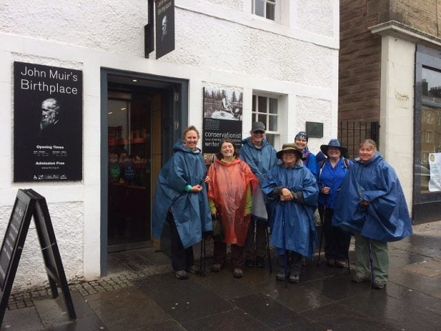 NPS ladies Completing John Muir Way