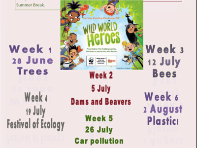 Summer Reading Challenge leaflet